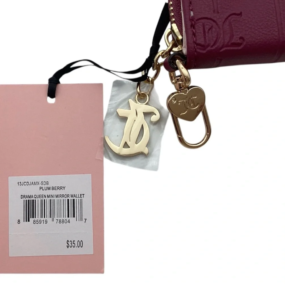 Juicy Couture Drama Queen Mirror Wallet (NWT)